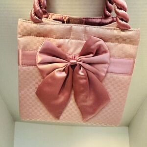 🌻Brand New Mini Elegant Pink Bow Handbag
